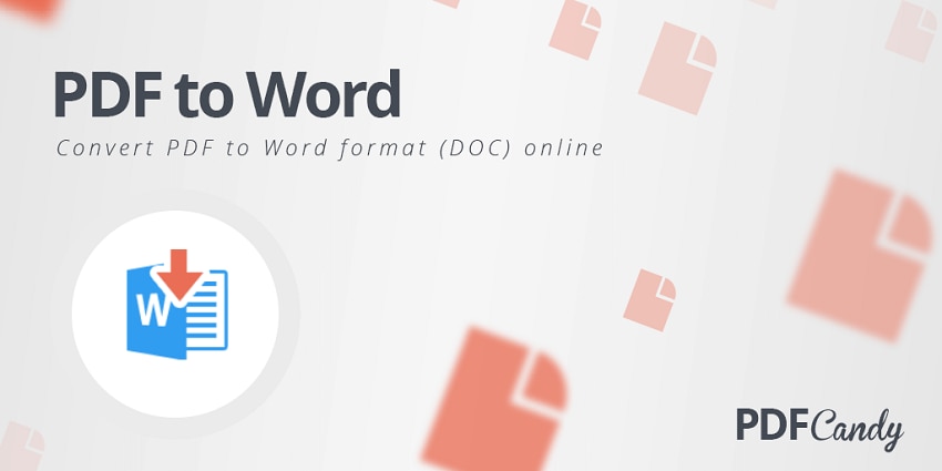pdfcandy PDF zu Word Converter online
