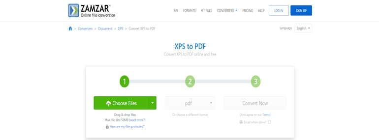 best xps to pdf converter online