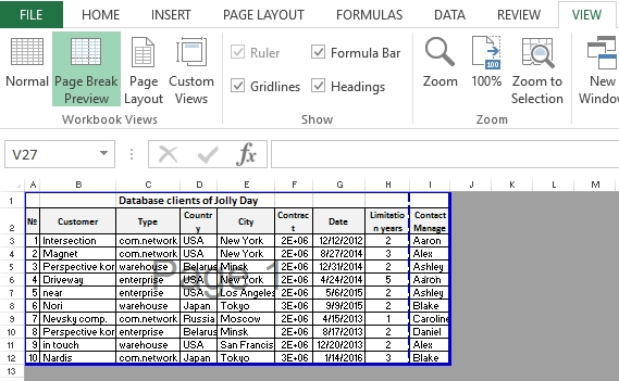 Excel in PDF auf eine Seite einpassen