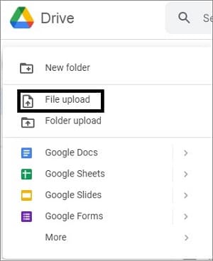 excel to pdf online google