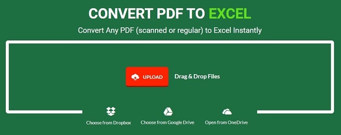 PDF to Excel Online 1000 Pages