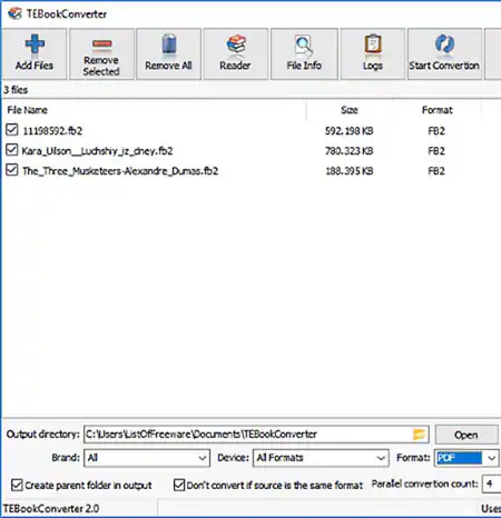 fb2 zu pdf tebookconverter