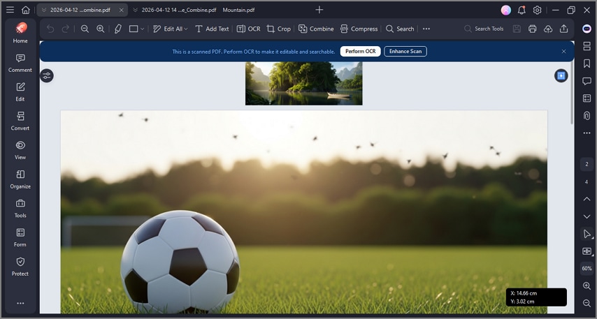 apply ocr with pdfelement