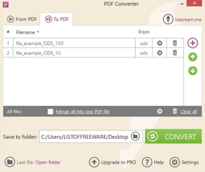 icecream ods to pdf converter