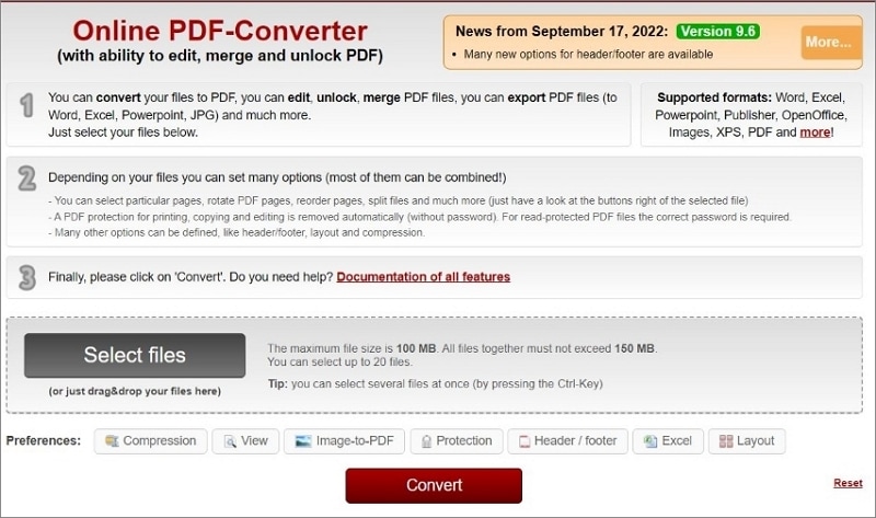 inpage to pdf converter online