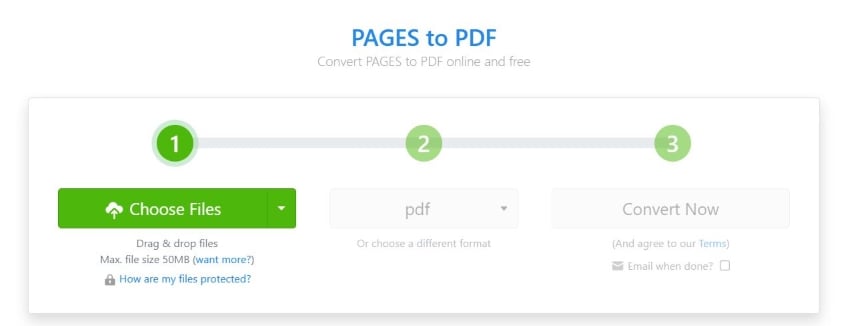  pages zu pdf converter