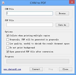 convert chm to pdf
