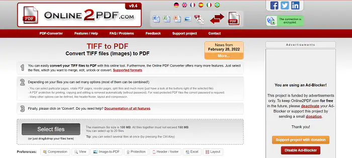 tiff to pdf online