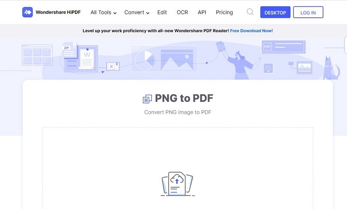 PNG a PDF en Línea