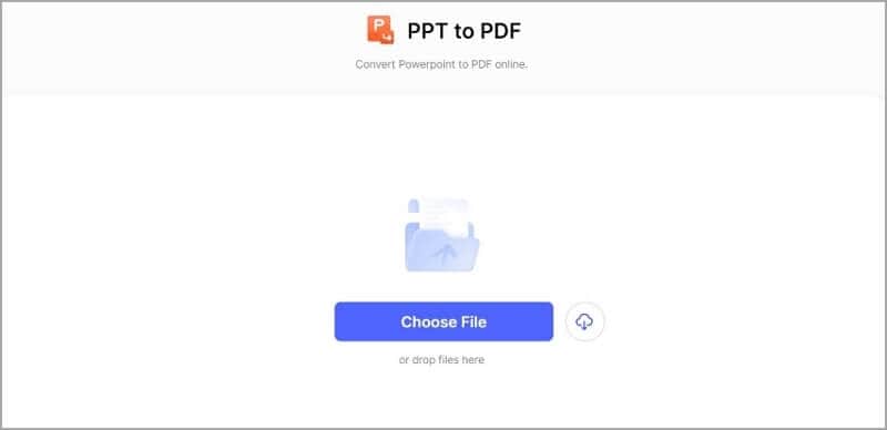 ppt to pdf converter of hipdf