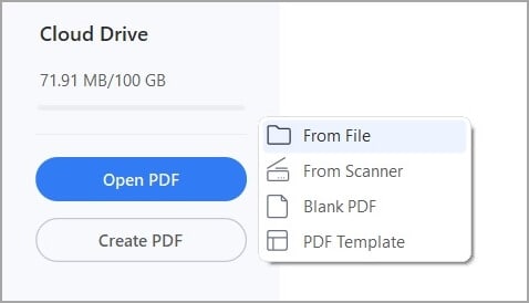 creating a pdf from file