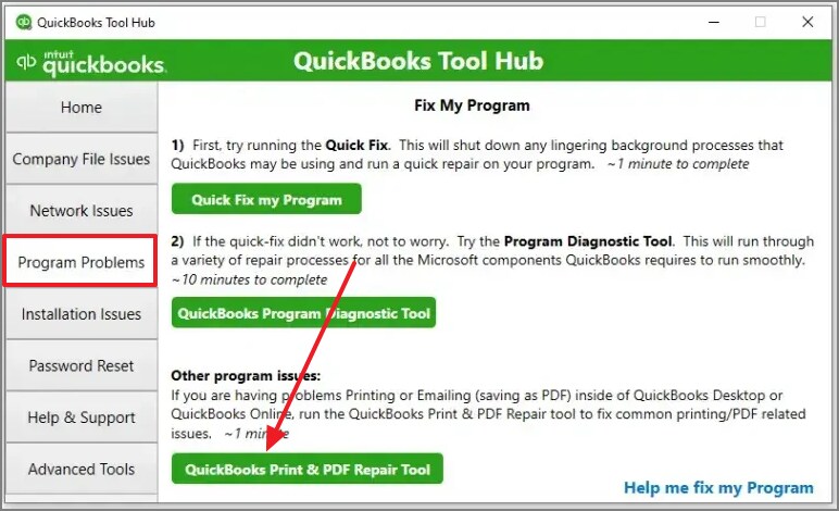 quickbooks repair tool