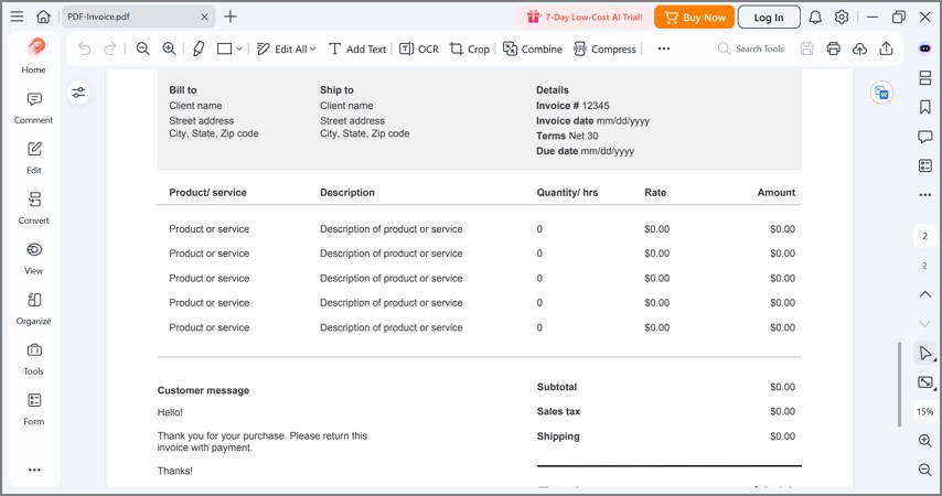 pdfelement desktop application