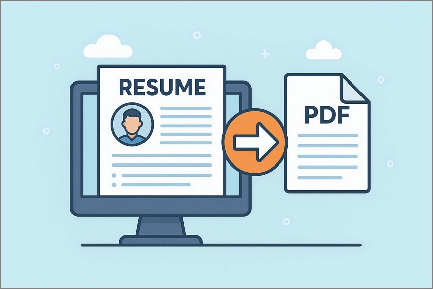 understanding how convert resume pdf
