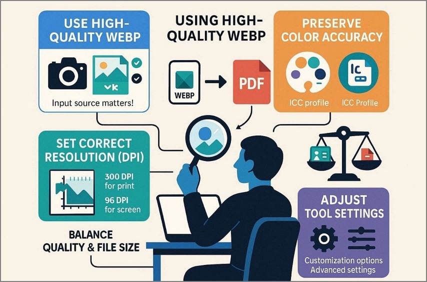 keep webp images clear