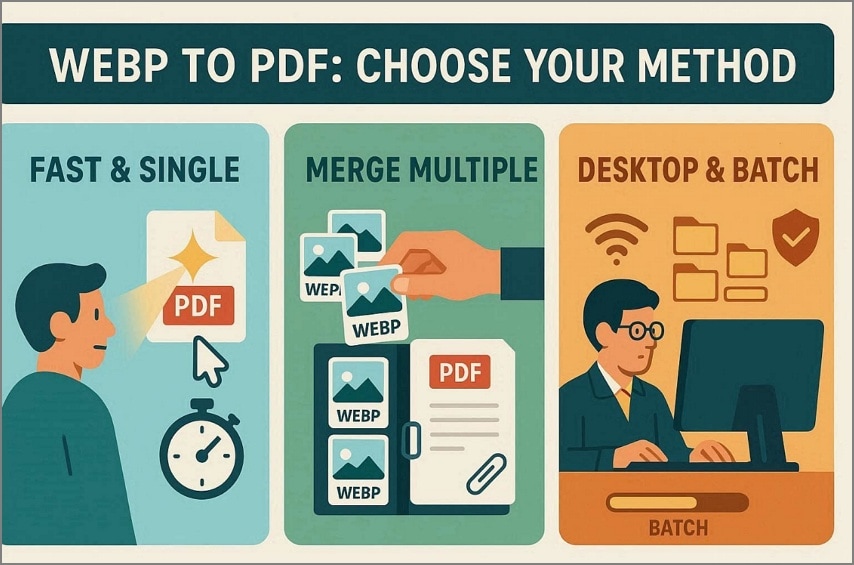 transform webp to pdf easy way