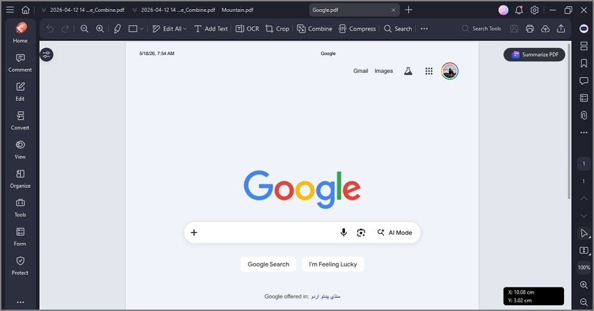 open pdf in pdfelement