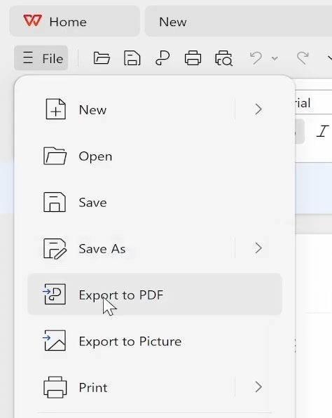 convert wps word to pdf