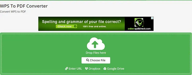 free wps file converter