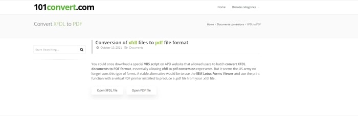 convert xfdl file to pdf