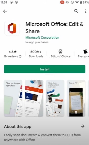 office mobile app android