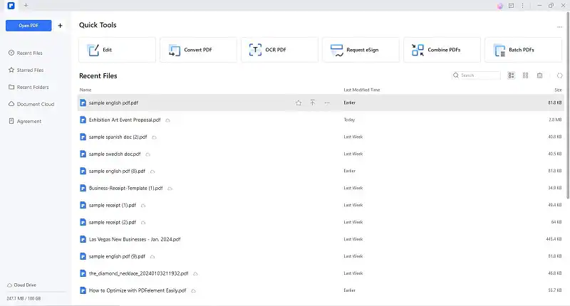 dashboard pdfelement