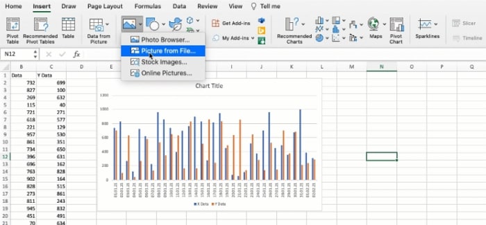 come inserire un file pdf in excel