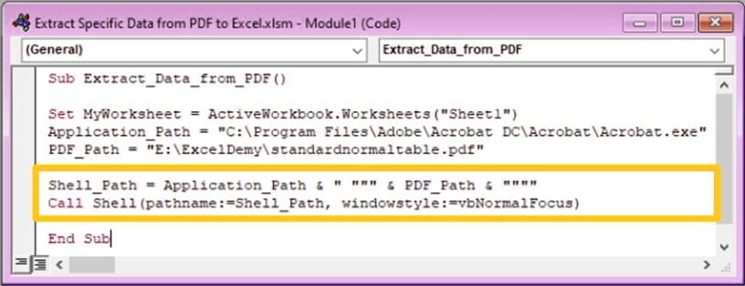 vba convert pdf to excel code 2