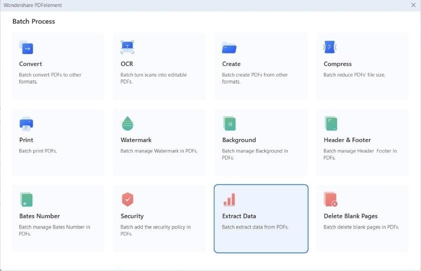 copy PDF data to excel