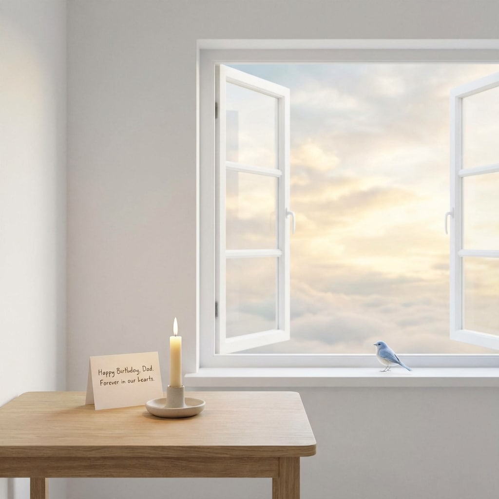 birthday wishes for dad in heaven