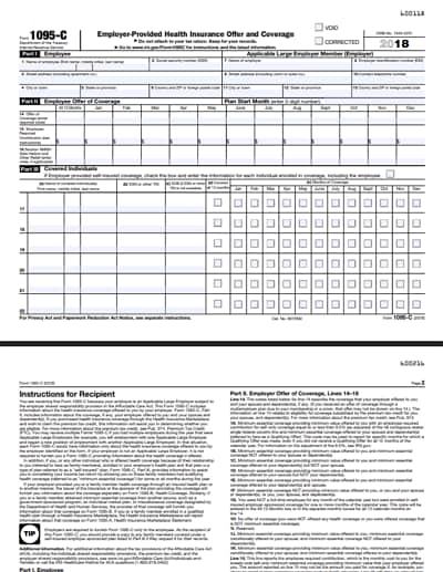 1095c tax form 2018