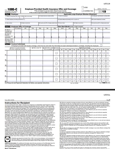 1095c tax form 2019