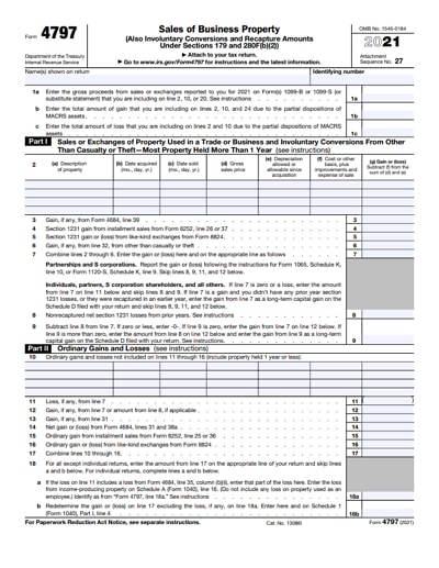 4797 tax form 2021