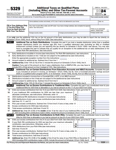 irs form 5329 2024