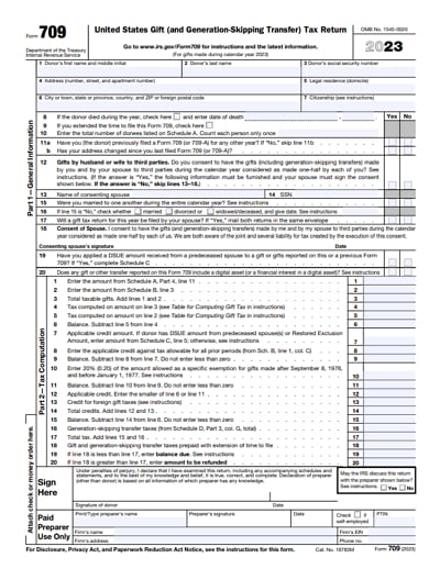 709 tax form 2023