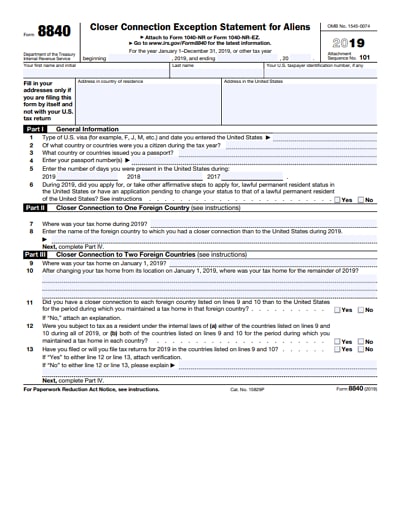 8840 tax form 2019