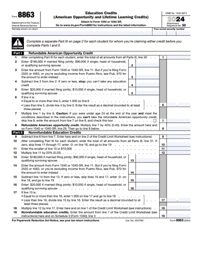 8863 tax form 2024