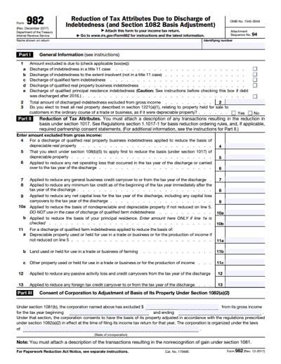 982 Form 2017