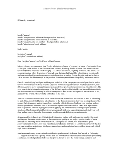 Personal Letter Of Recommendation Templates from images.wondershare.com
