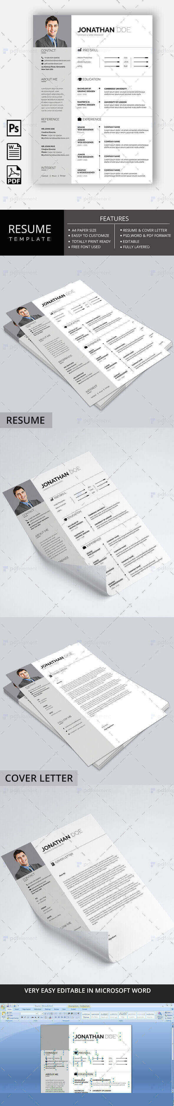 Resume Template - Business Basic Lite