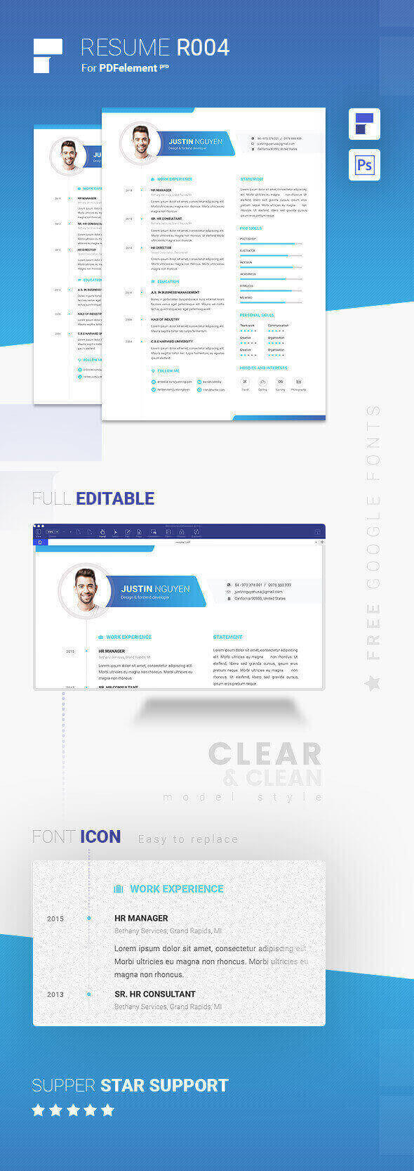 Resume Template - Dynamic Youth