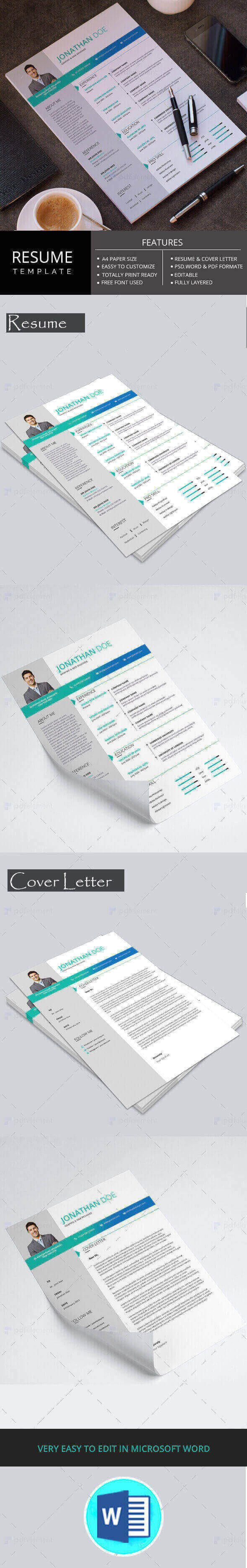 Resume Template - Magic Color Pro
