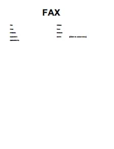 Basic Fax Cover Sheet: Download, Create, Edit, Fill and Print