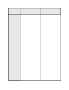 comparison chart template