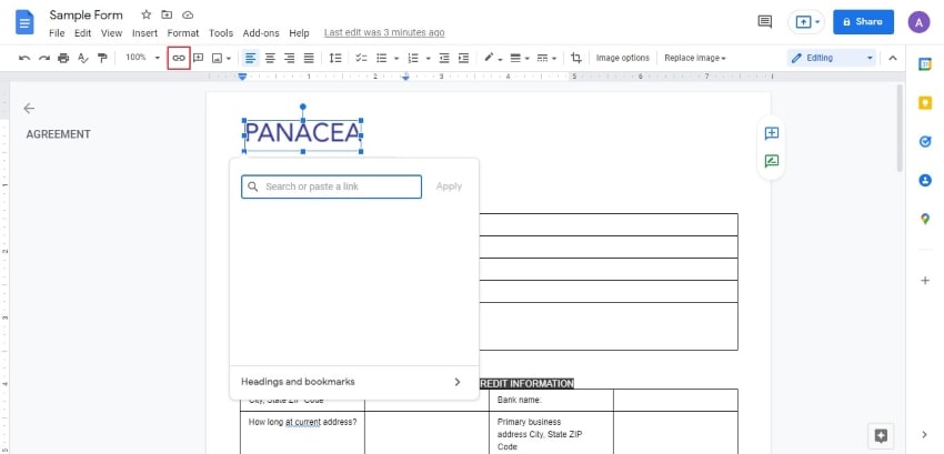 agregar hipervínculo a pdf en línea