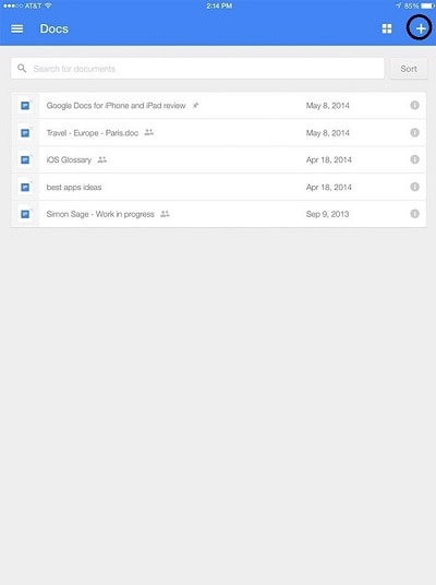 convertir google doc a pdf en ipad 3