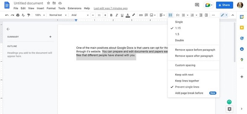 how to edit google docs 7