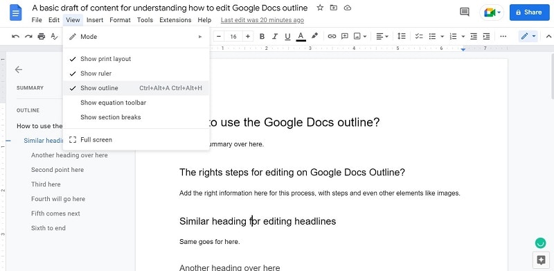 how to edit outline in google docs 20
