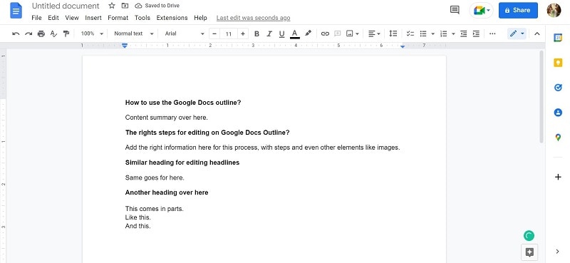 how to edit outline in google docs 7