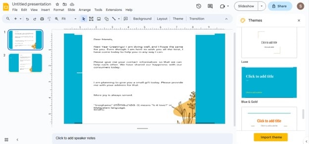 PDF in Google Slides konvertiert